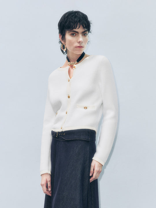 Cardigans tricotés à boutons