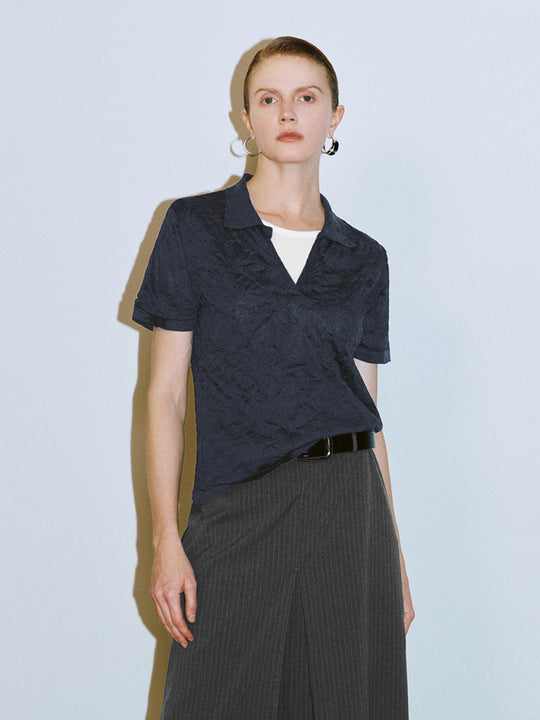 T-shirts fins en tricot