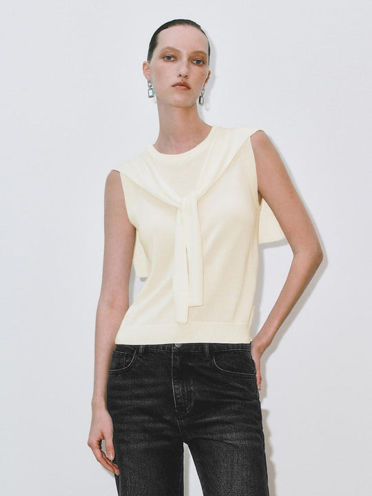 T-shirt lavorate a maglia