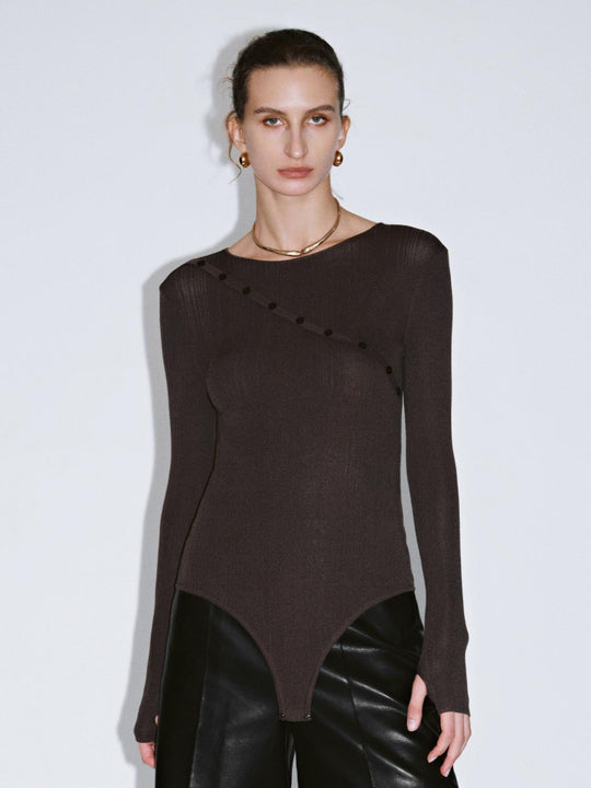 T-shirts à manches longues en tricot