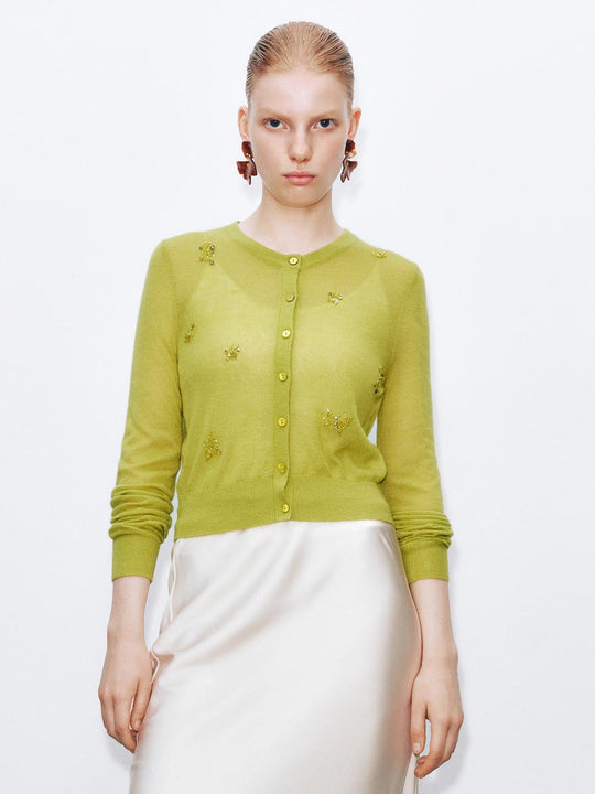 Cardigan lavorati a maglia