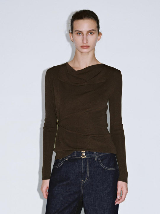 T-shirts à manches longues en tricot