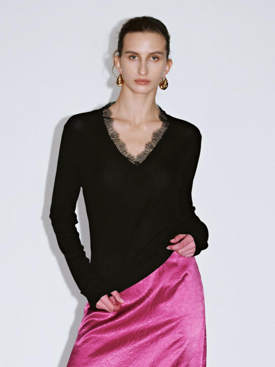 T-shirts à manches longues en tricot