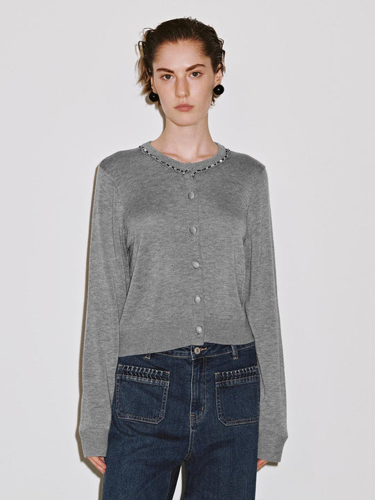 Cárdigan de punto con botones