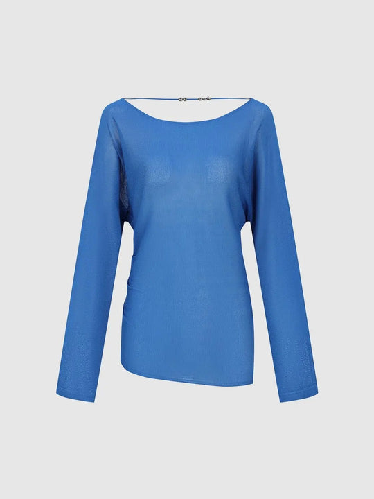 Loose Fit Long Sleeve T-Shirts With Slight Stretch Fabric