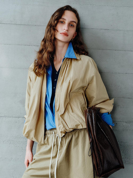 Vestes à fermeture éclair frontale