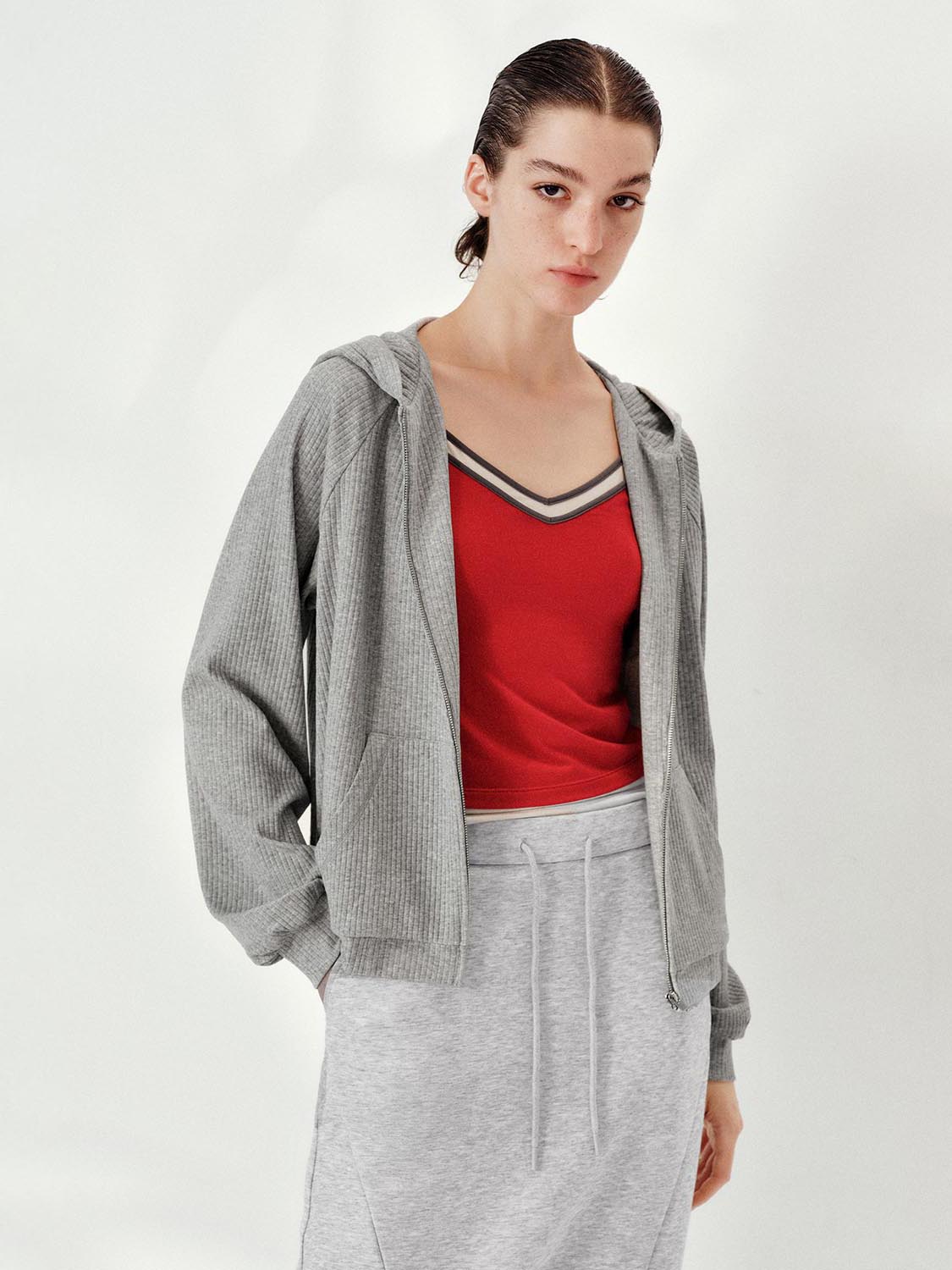 Hooded Zip Up Jackets