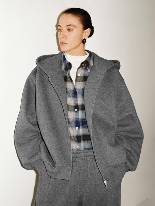 Oversize Hooded Bomber Jackets