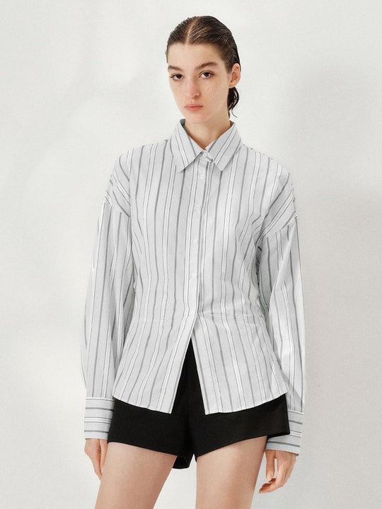 Camisas a rayas con botones