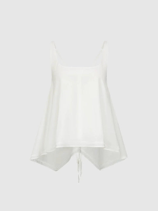 Cotton Tie Back Tank Top