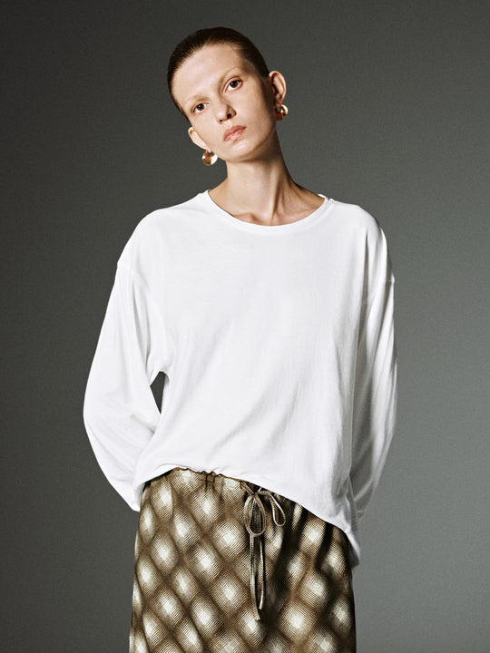 Crew Neck Long Sleeve T-Shirts