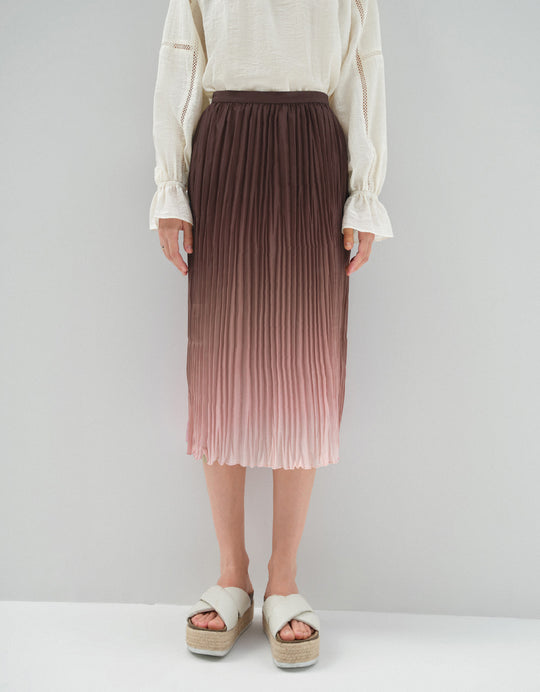 A-Linien-Rock mit elastischer Taille