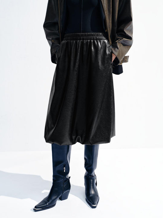 Pull On A-Line Midi Skirts