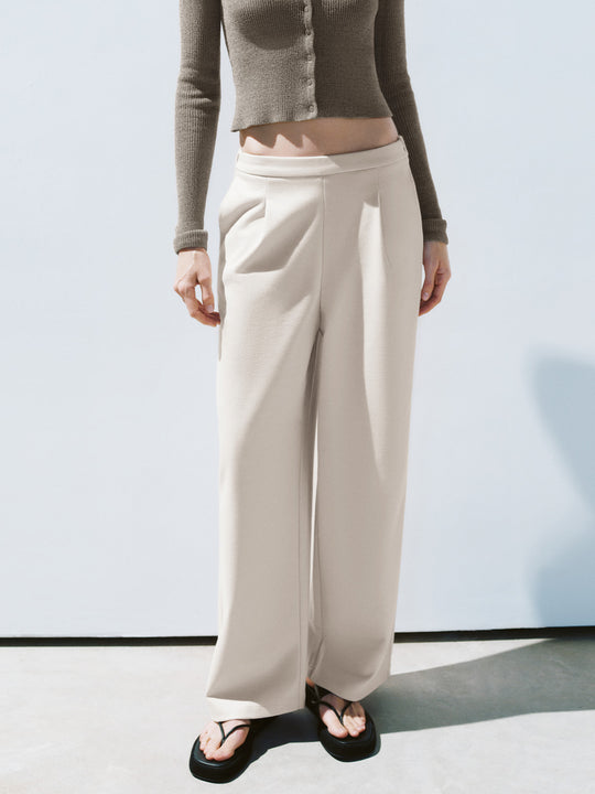 Pantalon large classique