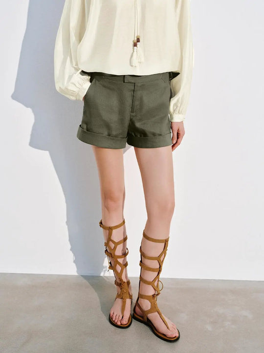 Cuffed Shorts