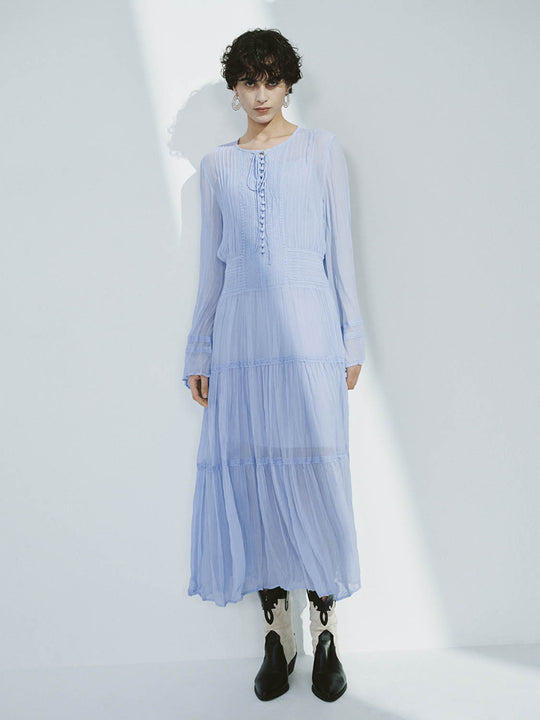 Abiti A-Line a Manica Lunga