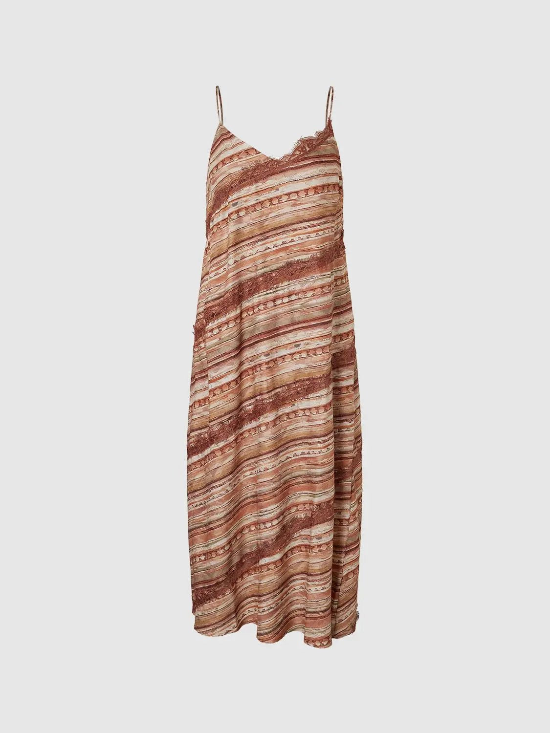 Camisole A-Line Maxi Dresses by Urban Revivo Fashion