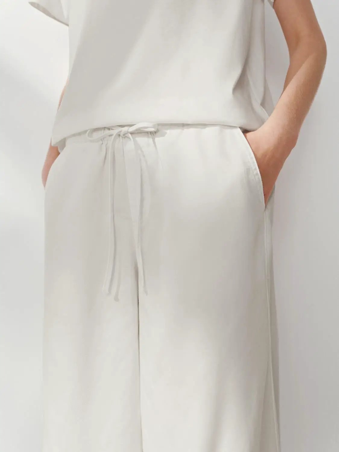 Drawstring Denim Jeans by Urban Revivo Fashion