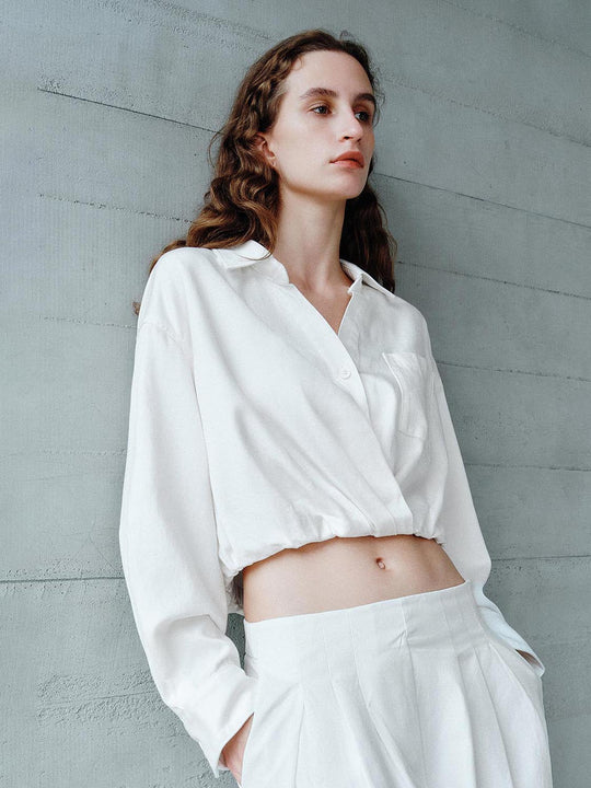 Camicie di jeans tagliate