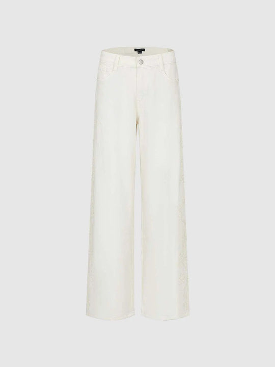 Embroidered Jeans