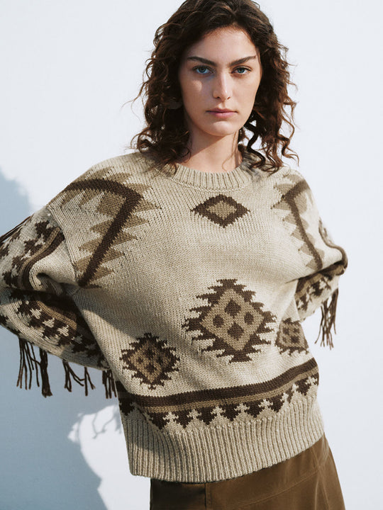 Knitted Long Sleeve T-Shirts