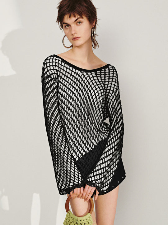 T-shirts rayés en tricot