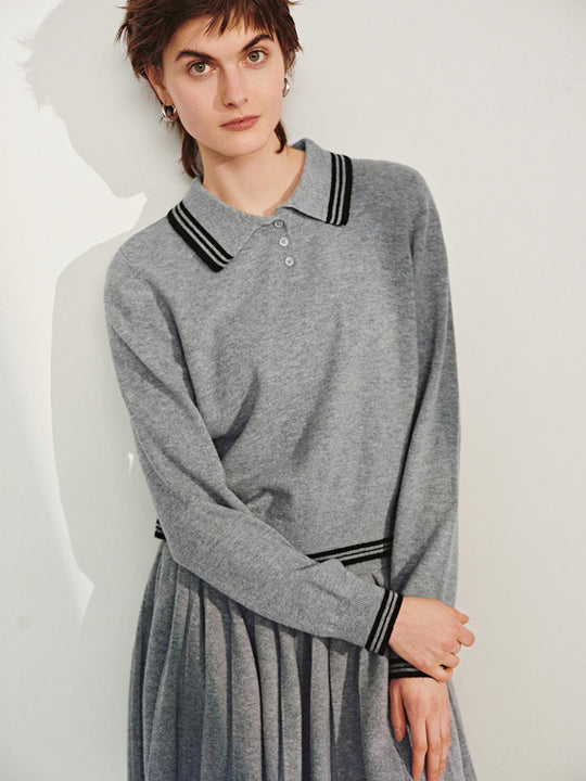 Knitted Long Sleeve T-Shirts