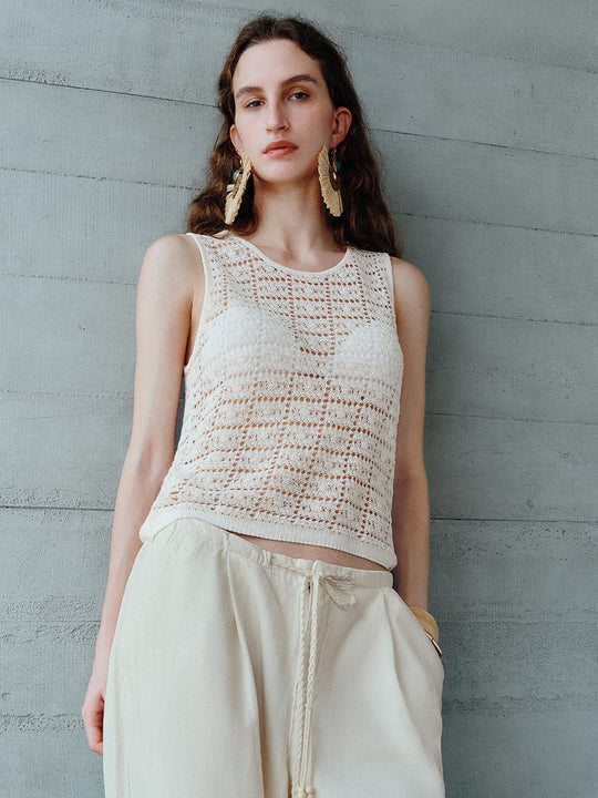 Débardeurs en tricot