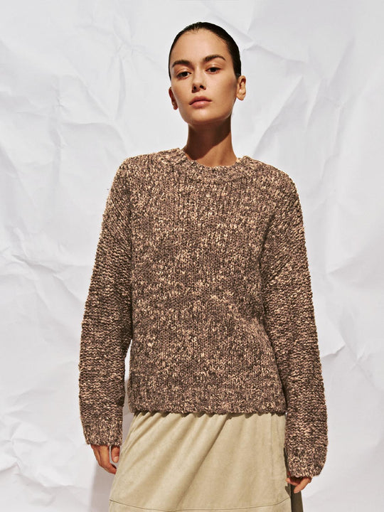 Thick Long Sleeve Knitted T-Shirts