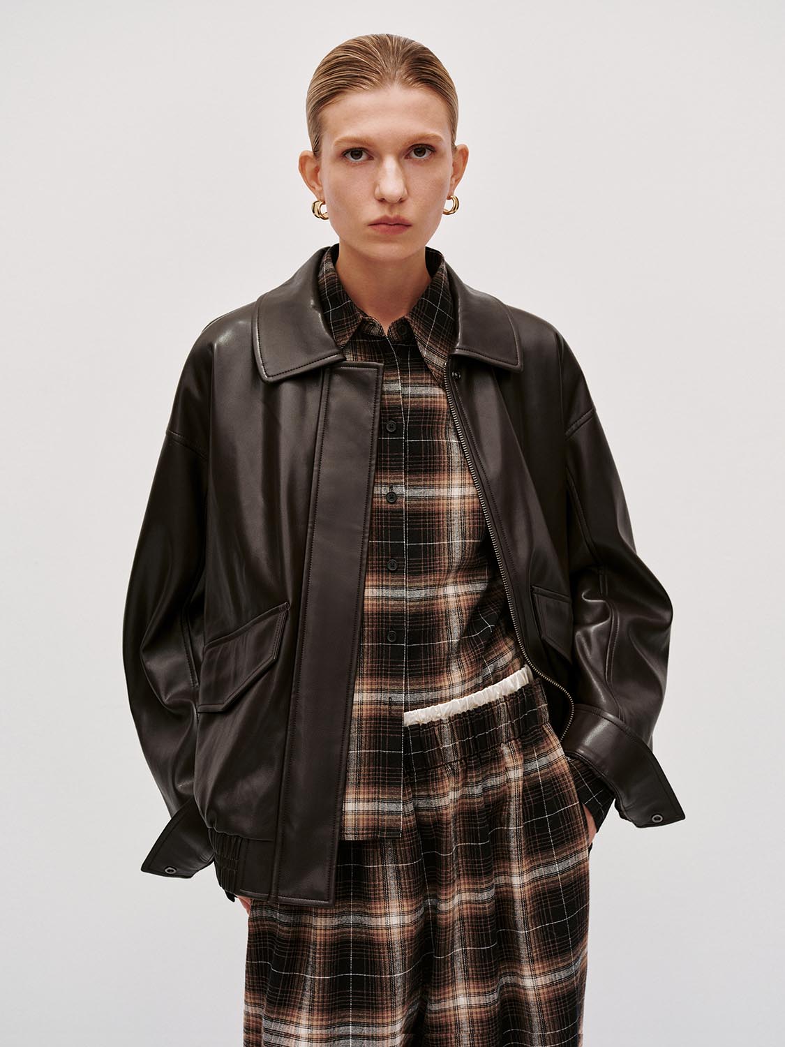 Flap Pockets Bomber Jackets