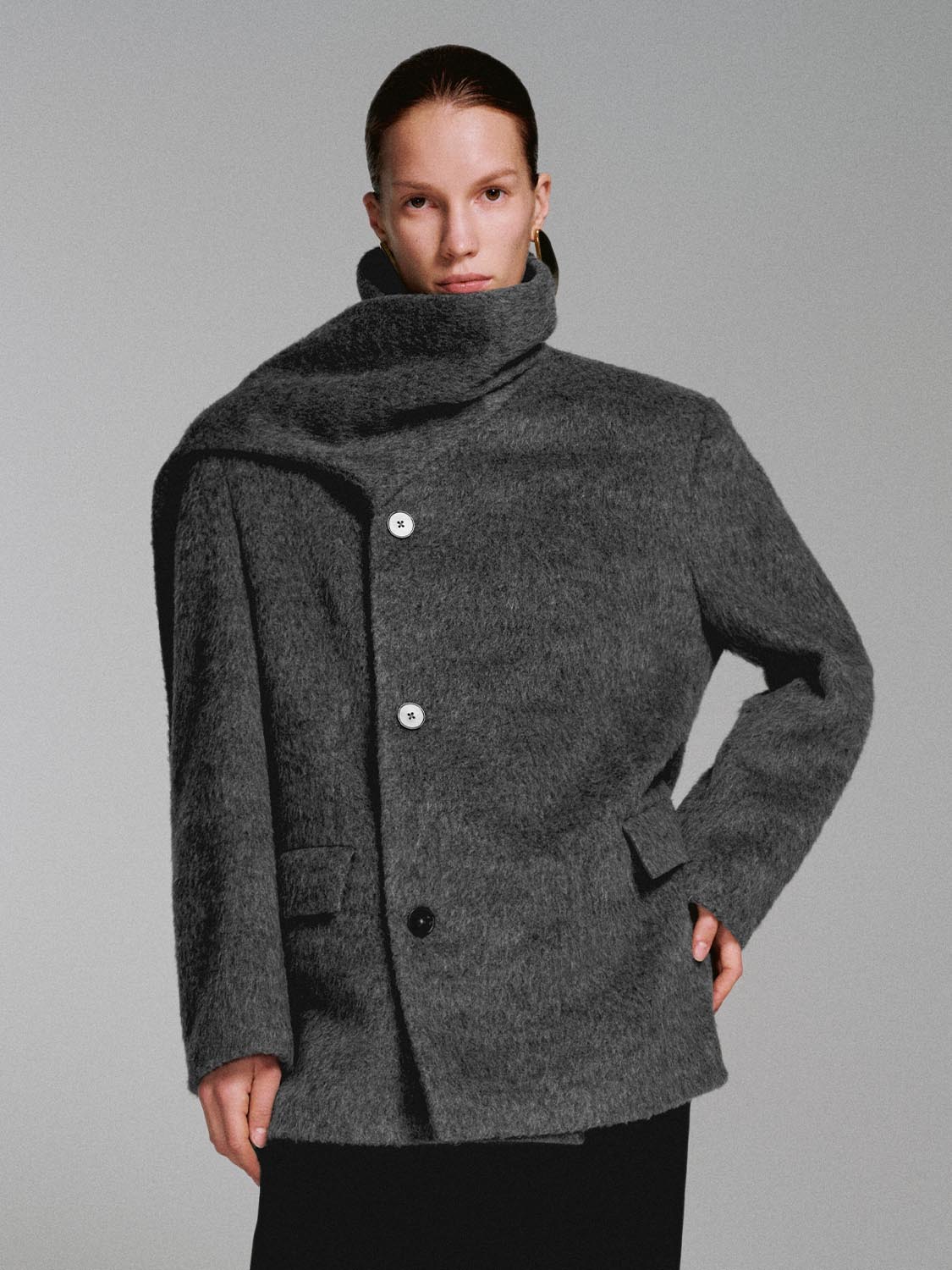 High Neck Thick Jackets