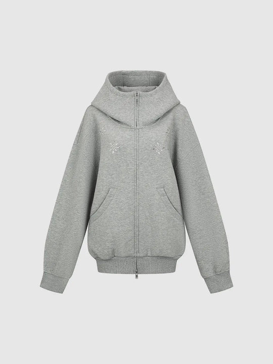 Embellished Hooded Bomber Jackets