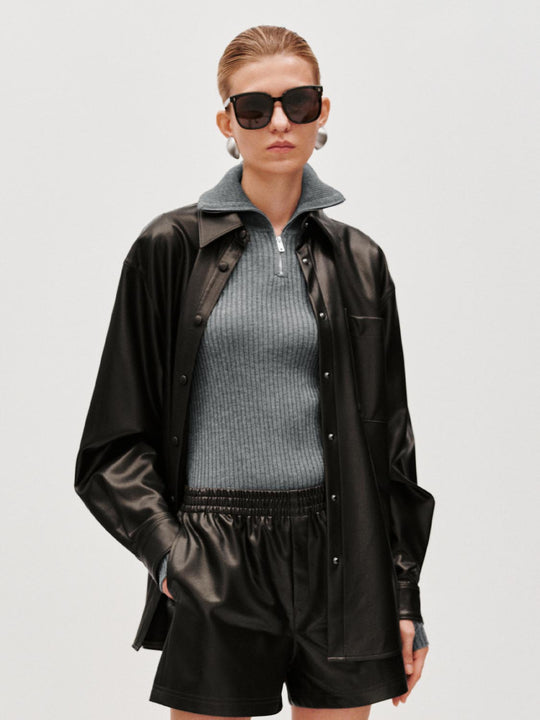 Camisas Oversize de PU