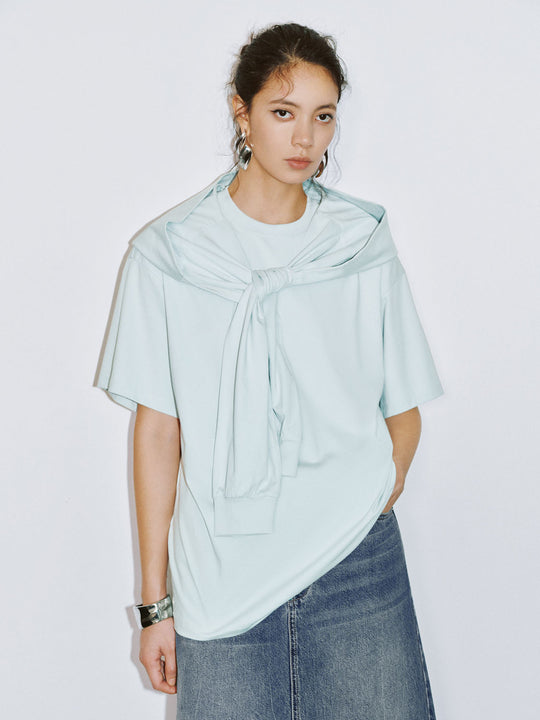 T-shirts amples 2 en 1