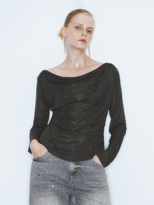 Schulterfreie T-Shirts