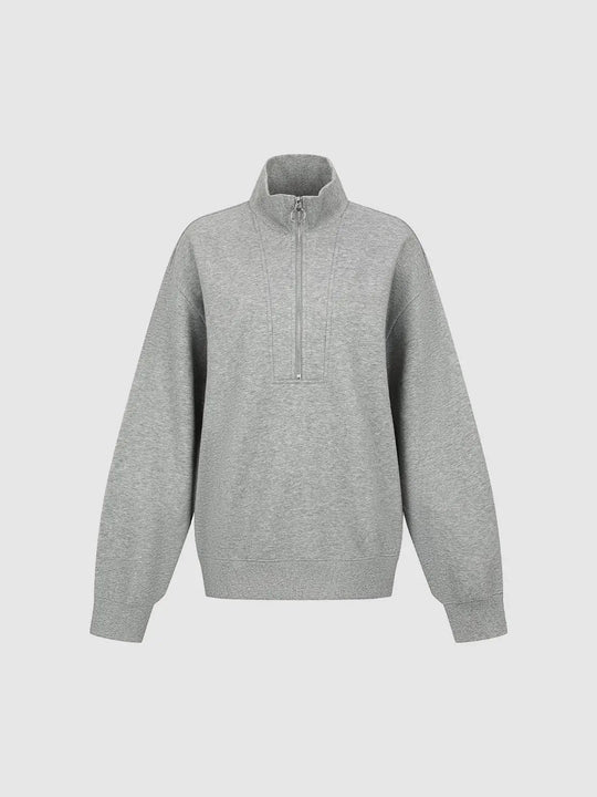 Oversized Drop Shoulder Sweatshirt