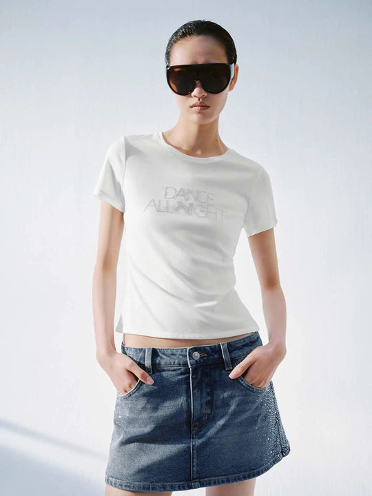 Lyocell Blend Dance All Night T Shirt