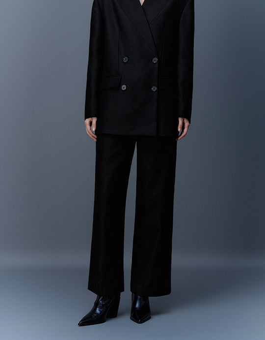 Lockere, gerade geschnittene Hose