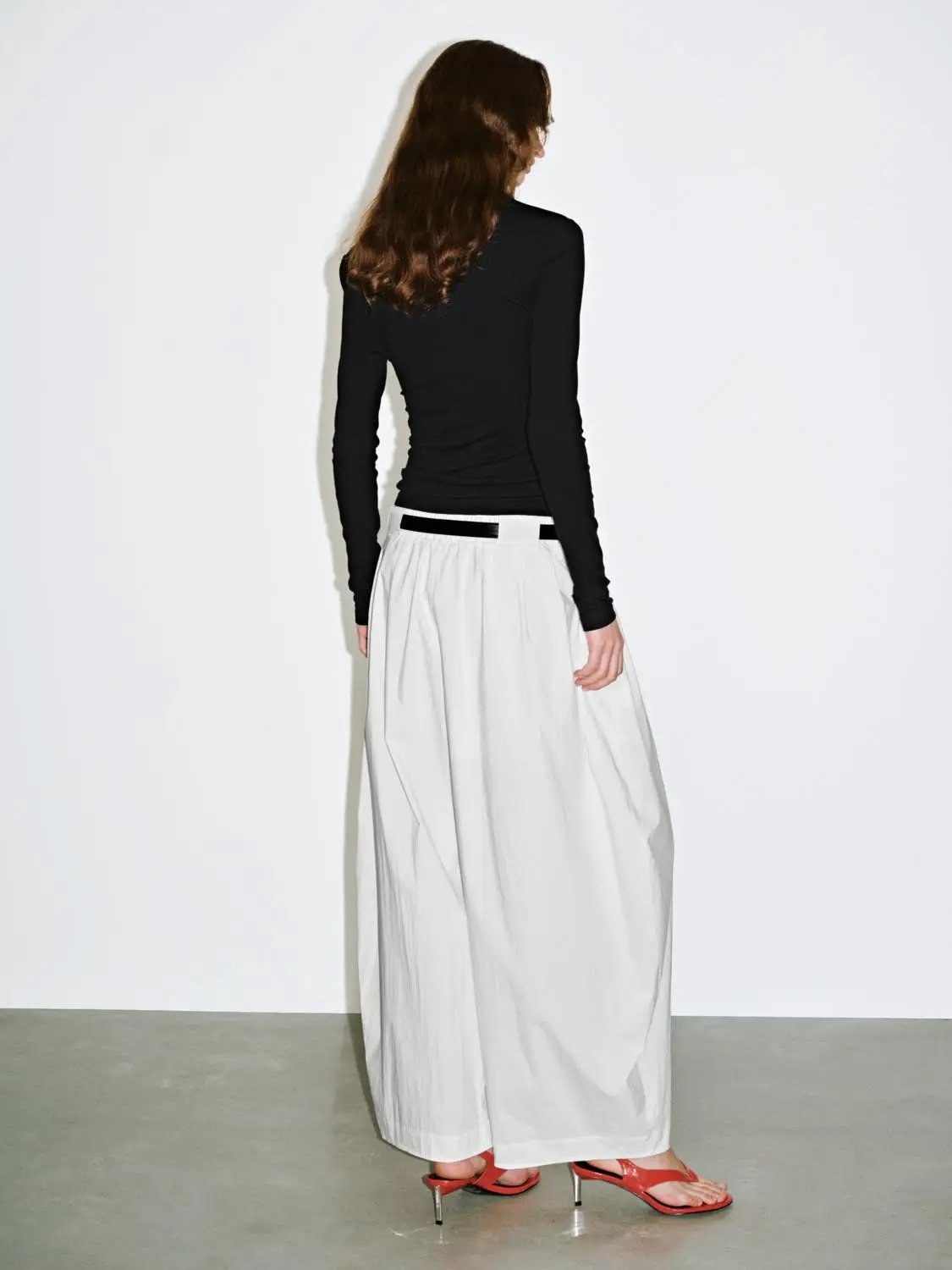 Belted Wide Leg Pants by Urban Revivo Fashion