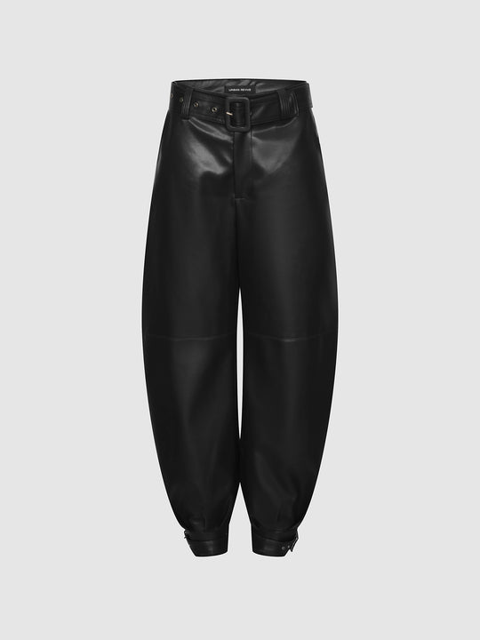 Belt Barrel Barrel Pants