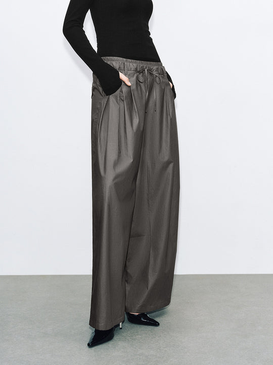Pull On Wide Leg Pants