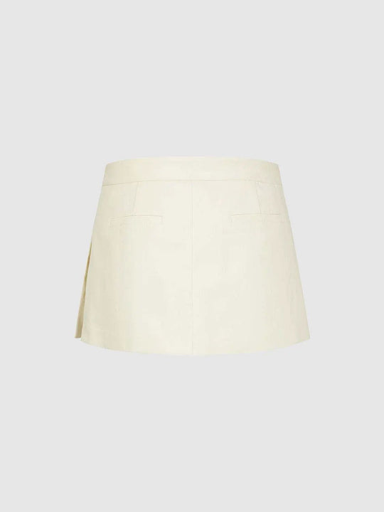 Cotton Shell With Fabric And Lining Shorts