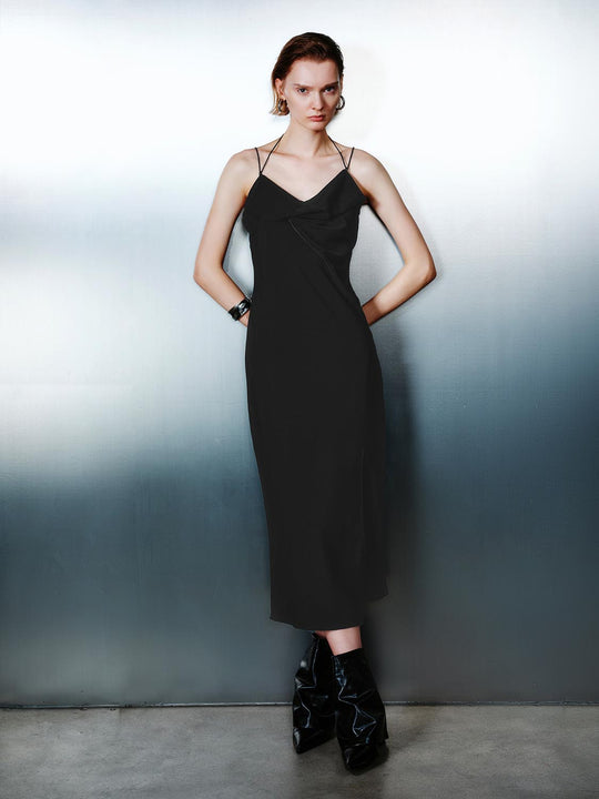 Vestidos maxi ajustados tipo camisola