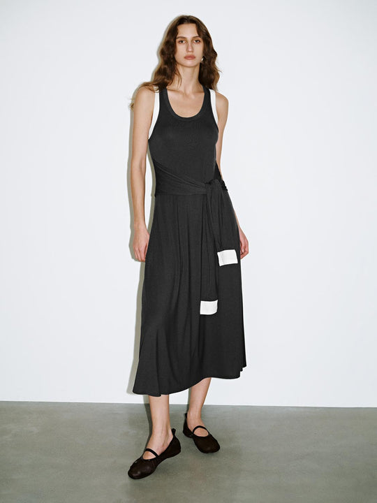 2 in 1 A-Linien Maxi-Kleider