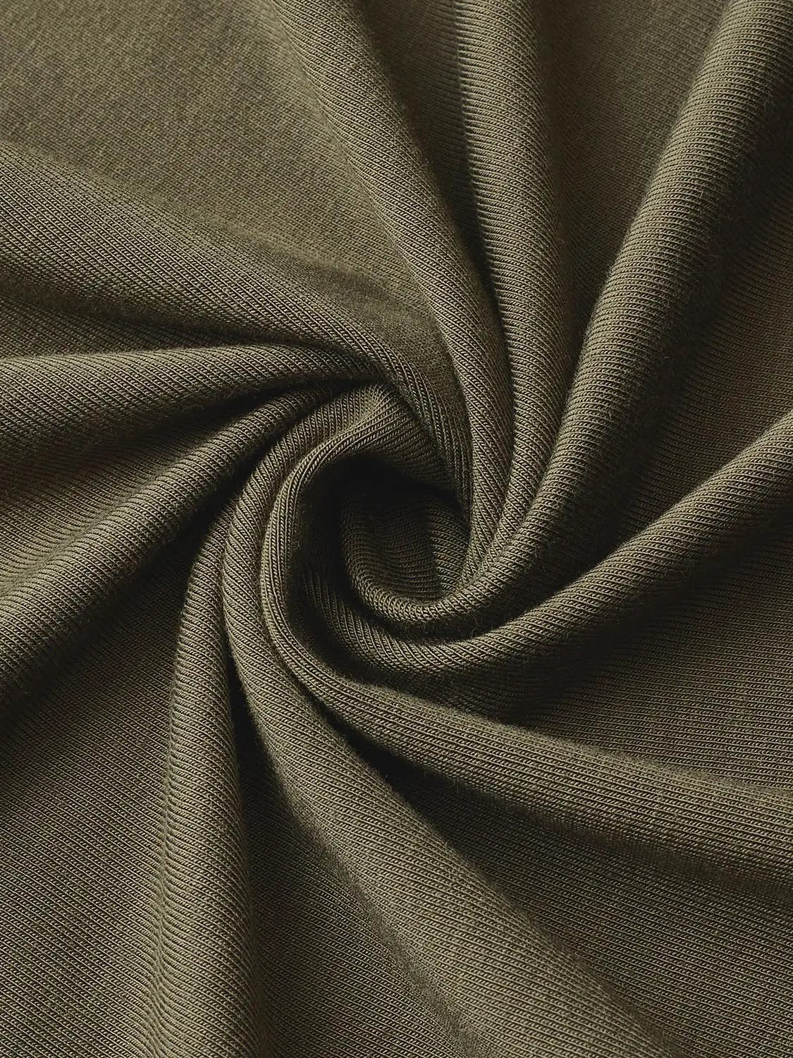 A-Line Dress by Urban Revivo Fashion in taupe-brown twill fabric