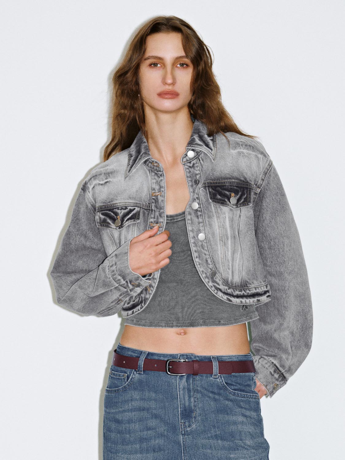 Cropped Denim Jackets