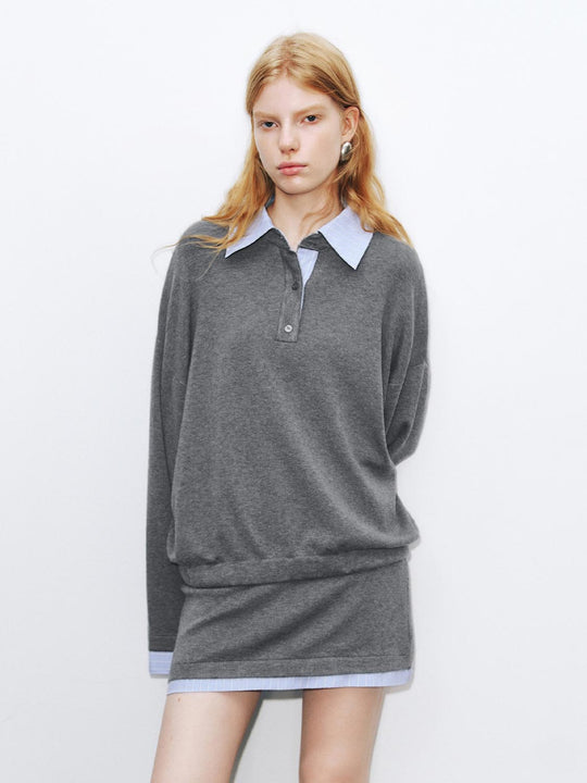 Knitted Long Sleeve T-Shirts