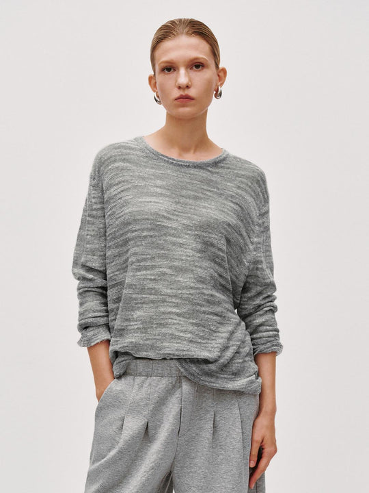 Long Sleeve Knitted T-Shirts