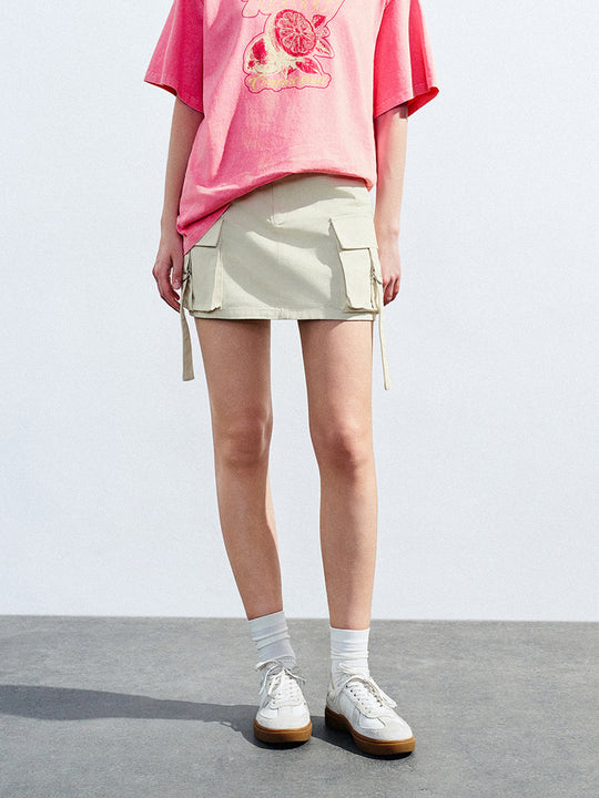 Gonna a trapezio corta