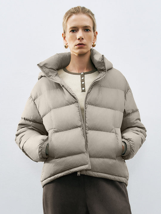 Prendas de abrigo holgadas con cremallera